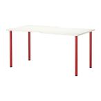 IKEA/ Ikea HISSMON/ADILS стол 2 человек для, красный белый, красный 