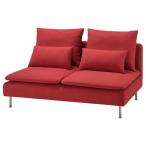 [IKEA/ Ikea / почтовый заказ ]SODERHAMNso- Dell ветчина n3 местный . compact диван секция,to фланель -do красный [BL](69564662)