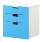 IKEA/ Ikea STUVA грудь ( выдвижной ящик ×3), голубой 