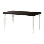 IKEA/ Ikea TORNLIDEN/NIPEN стол, черный Brown, белый 