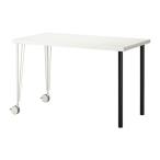 IKEA/ Ikea LINNMON/KRILLE стол, белый, черный 