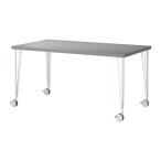 IKEA/ Ikea LINNMON/KRILLE стол, серый, белый 