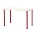 IKEA/ Ikea HISSMON/ADILS стол, белый, красный 
