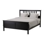 IKEA/ Ikea HEMNES кроватная рама, черный Brown, Roo low i