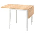 [IKEA/ Ikea / почтовый заказ ]DANDERYD Dan te Lead Drop leaf стол, дуб материал .. доска / белый,...[GD](90516122)