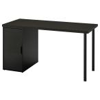 [IKEA/ Ikea / почтовый заказ ]LAGKAPTEN ковер капсулпа тонн / ALEXareks стол, черный Brown / черный, 140x60 cm[4](09521492)