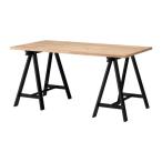 IKEA/ Ikea GERTON/ODDVALD стол, пляж, черный 