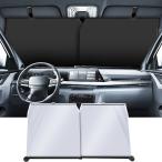 ショッピングサンシェード 車 日産 ルークス 3代目 B44A B45A B47A B48A サンシェード ロール式 車用 フロント 吸盤 フロントサンシェード 日除け 遮光 ロールスクリーン 車中泊  UV  WeCar
