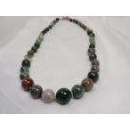 Yahoo! Yahoo!ショッピング(ヤフー ショッピング)＜1＞長寿・富・健康をもたらす上質インドメノウ（瑪瑙）塔珠ネックレス