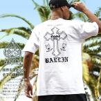 ショッピングタトゥー ACE FLAG Tシャツ 半袖 大きいサイズ エースフラッグ 総柄 タトゥー 入れ墨 十字架 AK47 トゥーフェイス チカーノ ローライダー