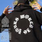 ショッピングIS ACE FLAG パーカー ブランド フーディ WORLD IS YOUR 長袖 スウェット 裏パイル 大きいサイズ エースフラッグ フードパーカー トップス ビッグシルエット b系