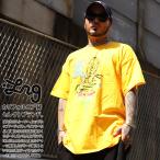 LRG Tシャツ 半袖 ゴールド 大きいサイズ エルアールジー おしゃれ シンプル ブランドロゴ 木 ライオン イラスト 動物 アニマル レゲエ ビッグシルエット b系