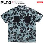 LRG 半袖シャツ 大きいサイズ エルアールジー 柄シャツ アロハシャツ おしゃれ 総柄 大人 パンダ イラスト 動物 迷彩柄 カモフラ ビッグシルエット b系
