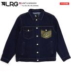 LRG アウター 長袖 Gジャン デニムジャケット ブルゾン インディゴ 大きいサイズ エルアールジー ジージャン 切り替え グラフィック ビッグシルエット b系