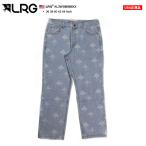 LRG デニム ジーンズ 大きいサイズ エルアールジー ジーパン Gパン 太め バギー パンツ 派手 総柄 ビッグシルエット ワイドシルエット 極太 b系