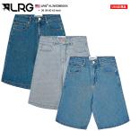 ショッピングLRG LRG ハーフパンツ Gパン デニム バギーパンツ 大きいサイズ エルアールジー ジーパン ジーンズ 太め 極太 ショーツ 半ズボン 短パン 洗い ウォッシュ b系