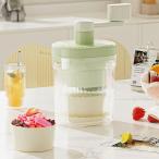 ショッピングかき氷機 かき氷機 手動操作簡単 氷ブレーク製氷カップ付き 手回し砕氷機Welina（株）冷凍フルーツアイス対応 アイスクラッシャー夏用かき氷機