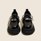  Kids Loafer девочка чёрный толщина низ 5cm формальный Junior PU Welina( АО ) церемония окончания входить . тип свадьба фортепьяно презентация "Семь, пять, три" посещение школы посещение детского сада весна лето осень 