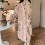 着る毛布 ルームウェア レディース バスローブ 冬 もこもこ Welina（株） 前開き裏起毛で暖かい ナイトガウン 寝巻き 風呂上がりにも