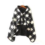  большой размер покрывало кнопка имеется пончо обратная сторона боа толстый нежный ..Welina( АО ) надеть одеяло покрывало на колени накидка модный новый жизнь зима relax высшее .2 пункт 10% off симпатичный одеяло 