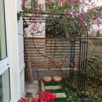  сад арка большой железный rose арка шпалера .. растения для Welina DIY половина арка наружный цветок арка . двор. вход постановка садоводство фигурная скобка 