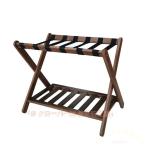  из дерева чемодан подставка складной 2 слой место хранения Welina( АО ) отель /... багаж класть обувь подставка имеется крепкий багаж подставка 