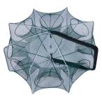 送料無料 魚捕り網 漁網 　2点セットお魚キラー 仕掛け網 株式会社錦 魚網 漁具 魚取網　軽量　折り畳み式　魚取 鰻　アナゴ　エビ　カニ取り