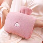 湯たんぽ 注水式 2L ふわもこカバー付き Welina 秋冬の冷え対策 あったか柔らかい 防寒グッズ 生理期にも かわいい 繰り返し使える