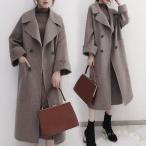 ショッピングカシミヤ カシミヤコート レディース スーパーロング チェスター Welina 冬の通勤に ロング丈で上品 あたたかい トレンチ風アウター