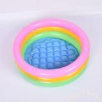 ビニールプール 丸型 60/90/120cm 底クッション Welina（株） かわいい家庭用エアープール 円形で水遊びに最適 子供/キッズ/ベビーの夏プール遊び