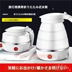 折り畳み電気ケトル 0.6L 海外対応 トラベルケトル Welina（株） 収納 ポット 沸騰 保温 温度設定 温度調整 携帯用 コンパクト 出張 旅行 キャンプにも