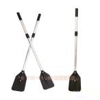  лодка лопасть 2 шт. комплект 2 разделительного типа алюминиевый легкий выдерживающий UV Welina( АО ) резиновая лодка маленький размер судовой не ржавеет долговечность полимер сцепление панель фиксация для 132cm