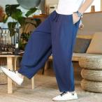 linen брюки мужской обезьяна L широкий хлопок лен body type покрытие Welina( АО )... тонкий . маленький . видно лето брюки оптимальный futoshi . свободно весна лето. популярный 