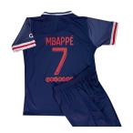 エムバペ＃7 パリサンジェルマン(ホーム)20/21 子供用上下セット【即納商品】