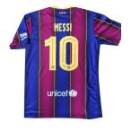 メッシ＃10 バルセロナ（ホーム）20/21　大人用【トップス】