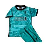 2020-2021年モデル　リバプール（アウェイ:緑）子供用ユニフォーム