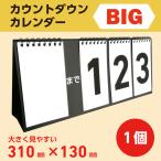 カウントダウン カレンダー BIG │大きい 999日 記念日 大学入学共通テスト 誕生日 受験 計画 保育 出産 サークル (卓上 シンプル 色選択可 個包装) 1個