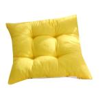 総本店40x40cmの黄色のための正方形の椅子のクッションのクッションの枕