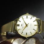 ショッピング文字盤カラー タカノ 1950年代 ヴィンテージ 14036 プレシジョン シルバー文字盤 34mm メンズ 手巻 時計 GP SSバック A235