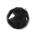  круглая огранка панцирь черепахи дизайн подвеска с цепью K18YG металлические принадлежности диаметр 45mm 21.3g J99-2