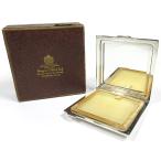 ma булавка and web1965 год Британия Vintage sterling серебряный compact с ящиком серебряный Англия отверстие Mark балка min жевательная резинка 