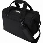 24パックキャンバスソフトクーラー　AOCoolers（エーオークーラーズ）-ブラック