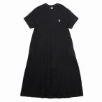 BoobyPiqueCrewLongDress　CHUMS（チャムス）（ブービーピケクルーロングドレス）-Black