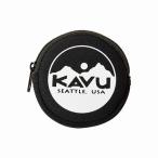サークルコインケース　KAVU（カブー）-ブラック