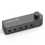 Cubilux 4ウェイ双方向3.5mmオーディオスイッチャー、4ポートミニジャックスピーカーセレクター、イヤホン切替器、4入力1出力、または4出力1