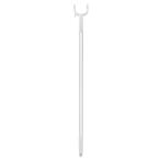  rod up stick rod up wash-line pole flexible type adjustment possibility light weight extension closet hook rod laundry ( gray )