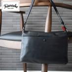 サコッシュ メンズ 本革 ショルダーバッグ 小さい 軽い 40 50 60代 レザー ipad 横型 日本製 バック 誕生日 ギフト プレゼント 敬老の日 父 木和田 キワダ 9006