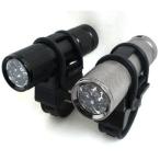 лампа светодиодной подсветки LED свет gun затонированный серый 9LED велосипед держатель имеется compact легкий продолжение подсветка мигает подсветка переключатель возможно 