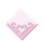 ( суммировать ). бамбук угол дырокол SBKPC950-7 DecorationHeart(×10 комплект )