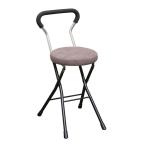  складной стул (4 ножек комплект Brown × черный ) ширина 33cm сделано в Японии steel труба 